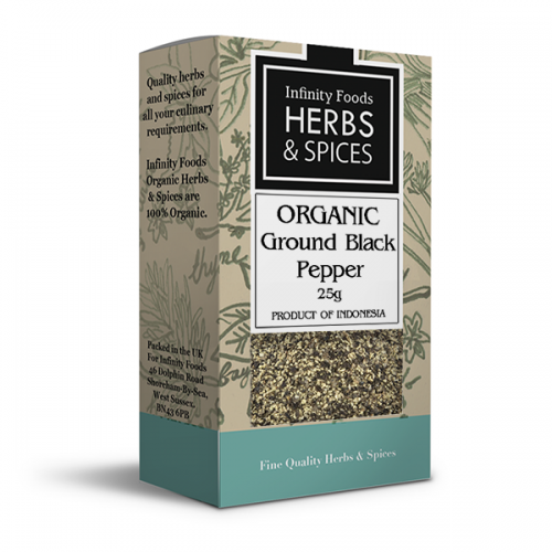 Ground Black Pepper 25g