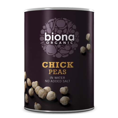 Chickpeas in tins 400g