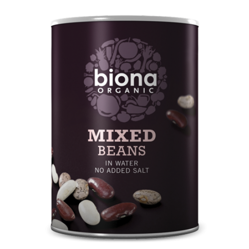 Mixed Beans in tins 400g