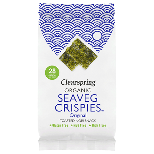 Original Seaveg Crispies - toasted nori snack 5g