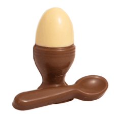 Chocolate Egg & Spoon 100g