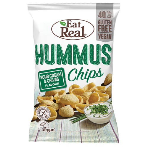 Sour Cream & Chives Hummus Chips 45g