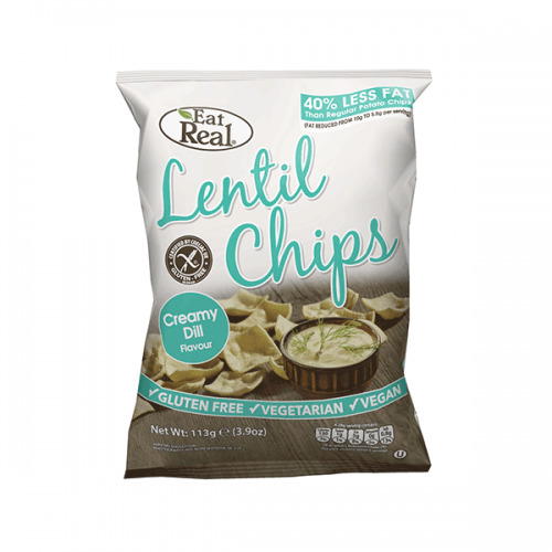 Creamy Dill Lentil Chips 40g