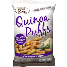 Quinoa Puff White Cheddar & Jalapeno 113g