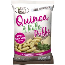 Quinoa & Kale Puff White Cheddar 113g