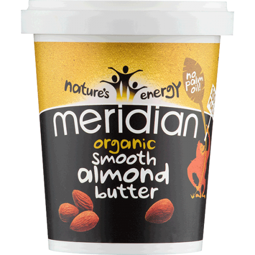 Organic Smooth Almond Butter 100% - jars 470g