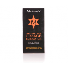 Dark Chocolate Bar - Orange & Geranium 100g