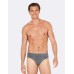 Mens Brief Grey M