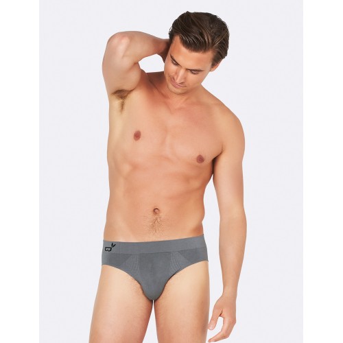 Mens Brief Grey S
