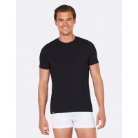 Crew Neck T-Shirt Mens Black M