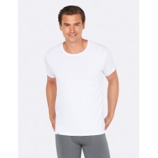 Crew Neck T-Shirt Mens White L Crew Neck T-Shirt Mens White L