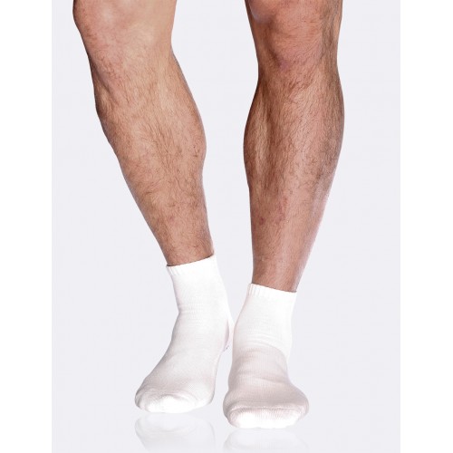 Mens Sport Ankle Sock White 6-11