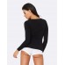 Longsleeve Top black XS