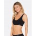 Padded Shaper Crop Bra Black L