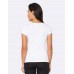 V-Neck T-Shirt W White L