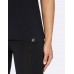 V-Neck T-Shirt W Black M