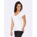 V-Neck T-Shirt W White S