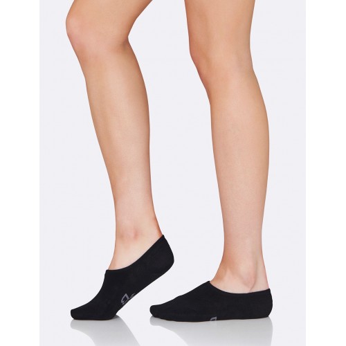 Ladies Hidden Sock Black 3-9